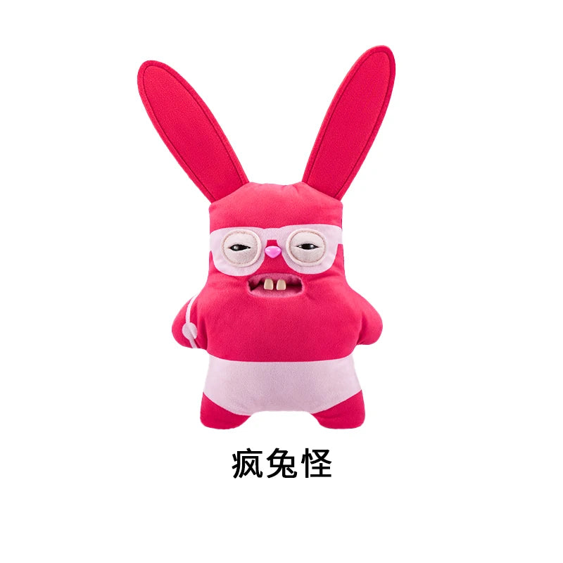 Original Fuggler Plush Toys Ugly Monster Beach Resort Series Cute Tooth Monster Plush Dolls Toys Birthday Gift