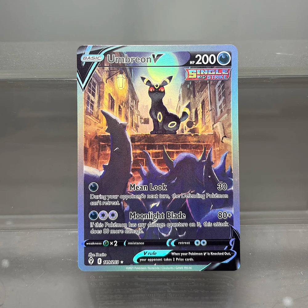 Pokémon Sword-shield Single Holographic Cards Origin Forme Palkia Umbreon Starmie Game Collection Cards PTCG Proxy Cards