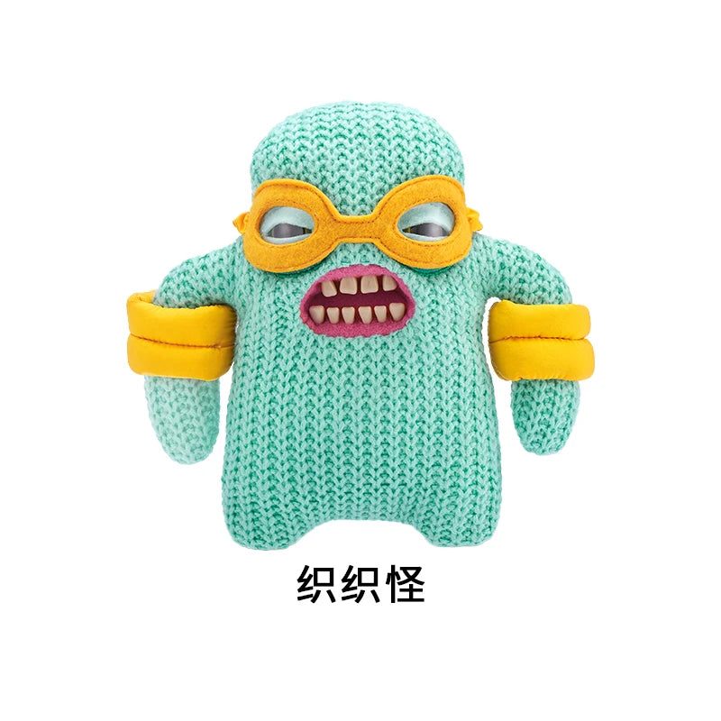 Original Fuggler Plush Toys Ugly Monster Beach Resort Series Cute Tooth Monster Plush Dolls Toys Birthday Gift