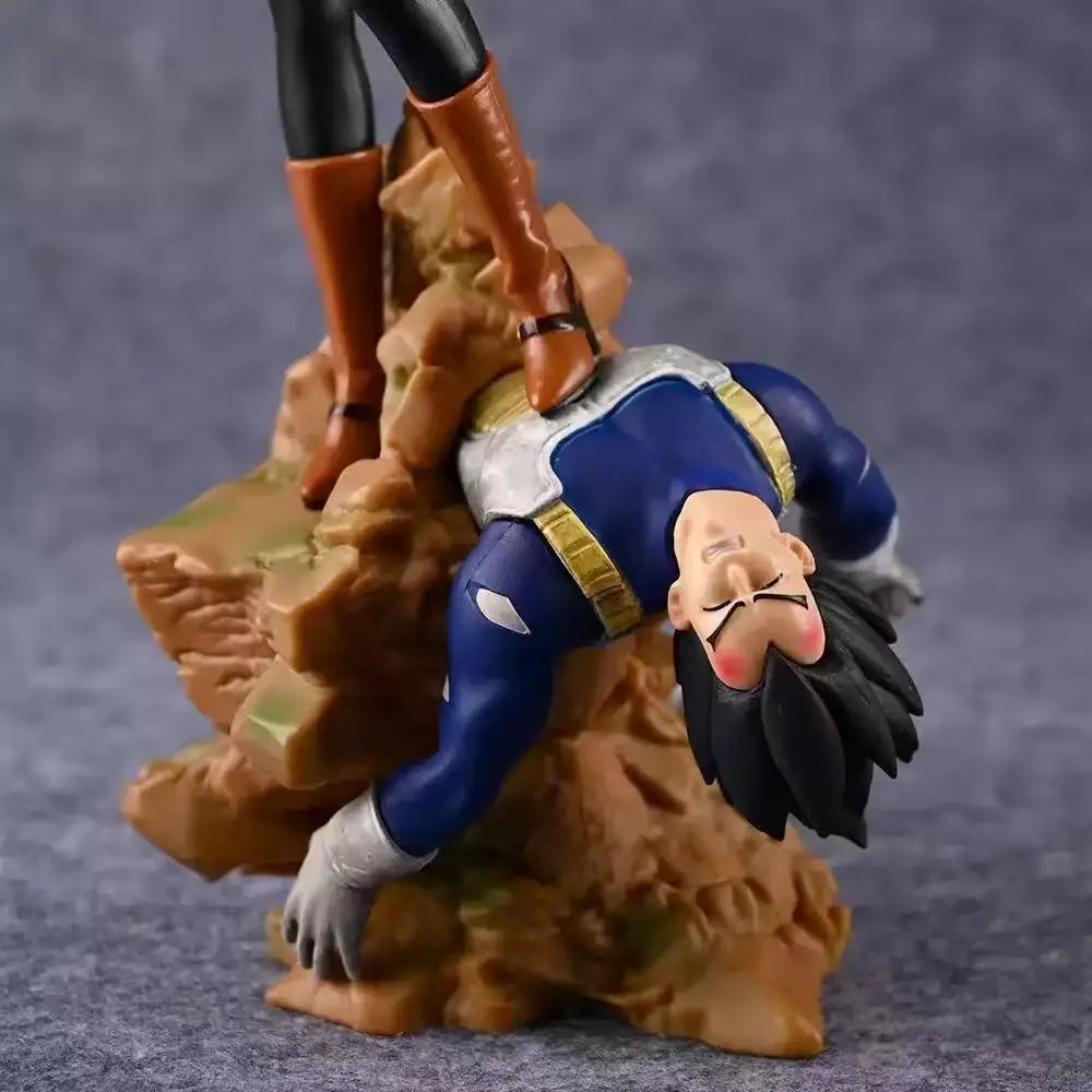25cm Dragon Ball Z Anime Figures Android 18 Vs Vegeta Action Figure Android 18 GK Pvc Statue Model Doll Figurine Toys Gift