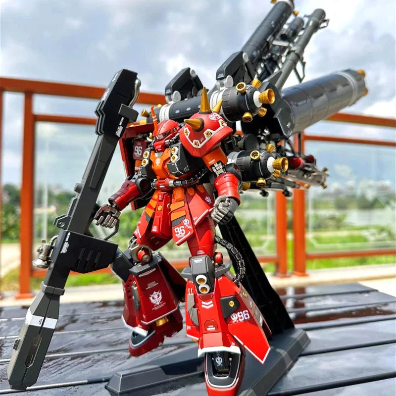 Psycho Zaku Thunder Universe Battlefront HG 1/144 Mech Assembly Model Kit Action Figures Desktop Decoration Gift Collectible