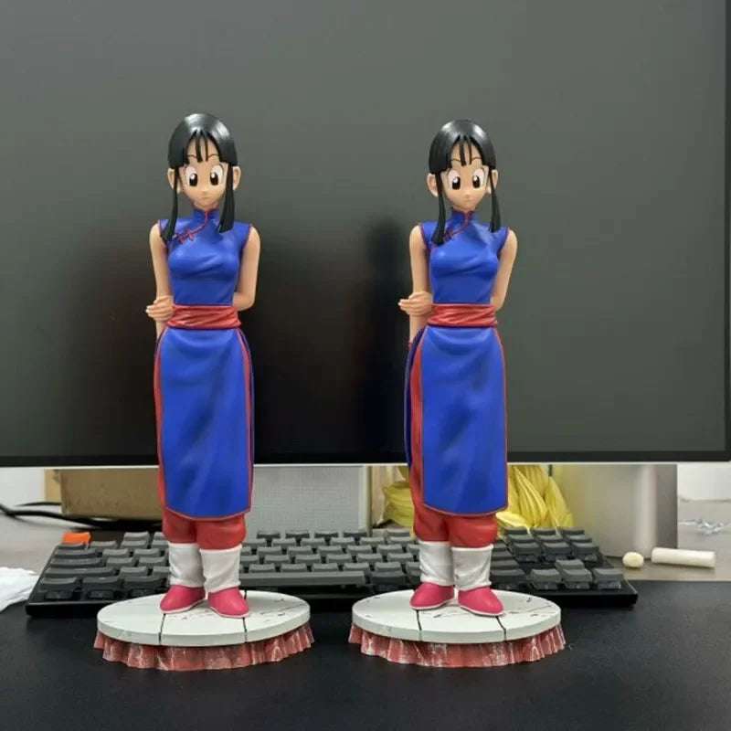 28cm Dragon Ball Z Chichi Action Figure son goku Chichi Figurine Pvc Statue Collection Model Toys Gifts Decoration Ornament Doll