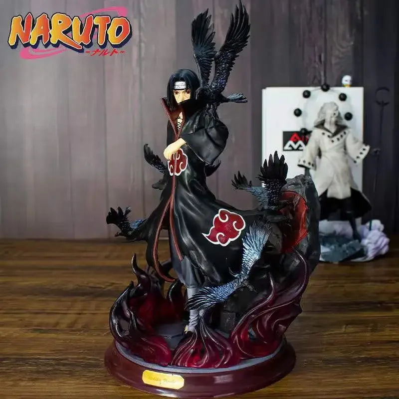 Shippuden Anime Figure Akatsuki GK Uchiha Itachi Tsukuyomi Manga Statue PVC Action Figure Collectible Model Toys Doll