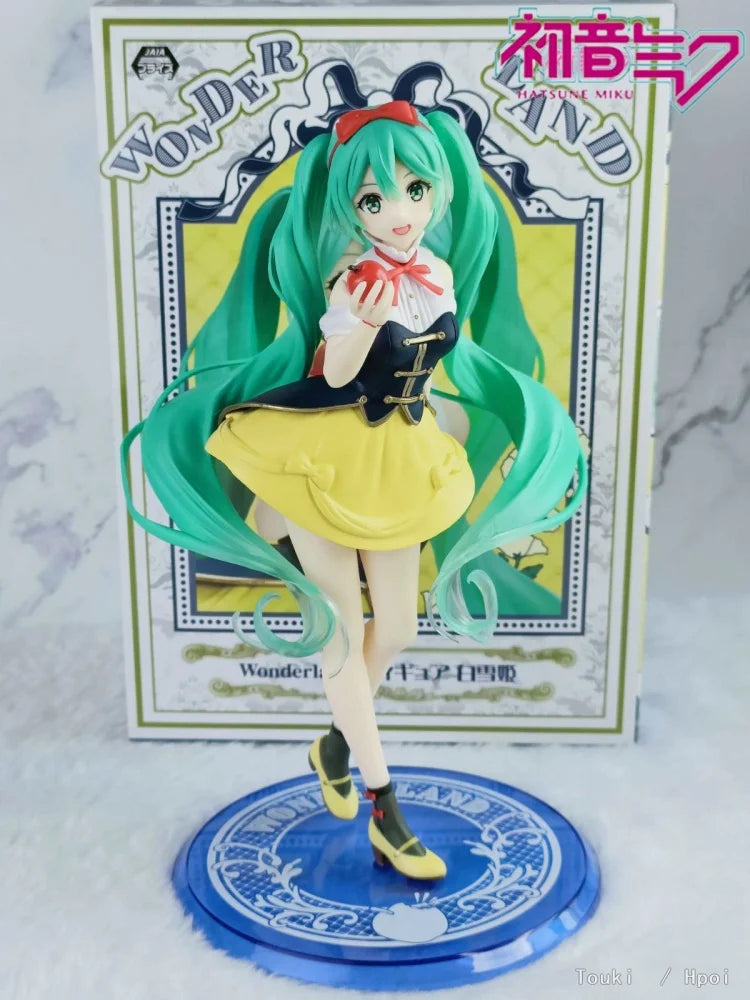 [In Stock] Genuine Taito Hatsune Miku Anime Toy Fairy Tale Wonderland Series Cute Miku Figurine Model Ornament Toy Gift