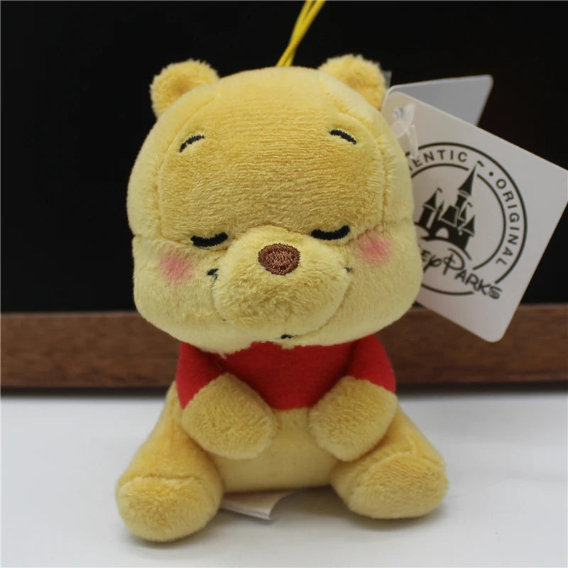 Disney 10cm winnie the pooh Vintage Disney Winnie the Pooh Plush Charm Pendant toys