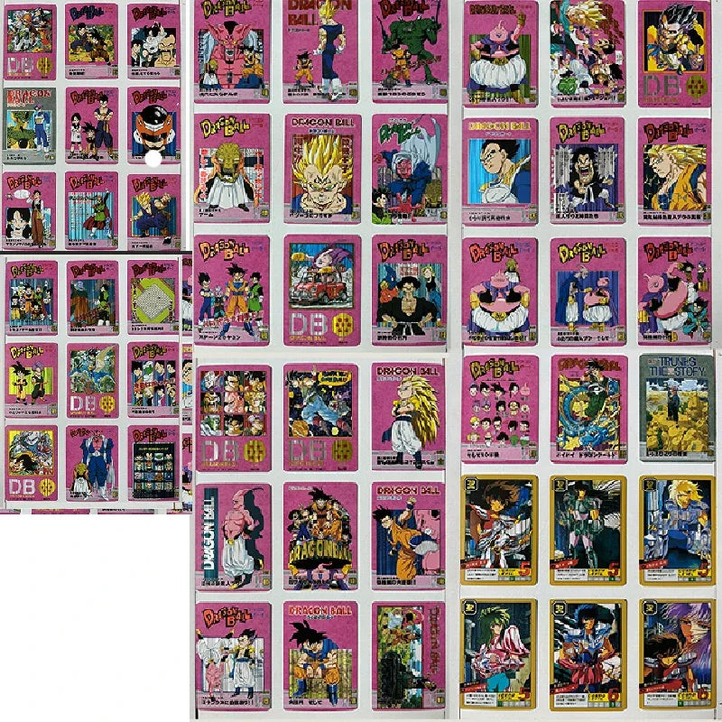 Dragon Ball Super Son Goku Bulma Krillin Frieza DIY Homemade Bronzing Game Toys Collection Card Christmas Birthday Gift