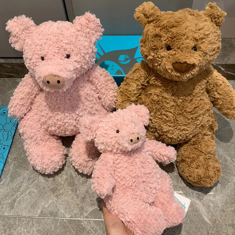 Jellycat with tags Barnabs Pig Pink Piglet Doll Soothing Companion Toy Cute Plush Valentine's Birthday Gift stuffed animals