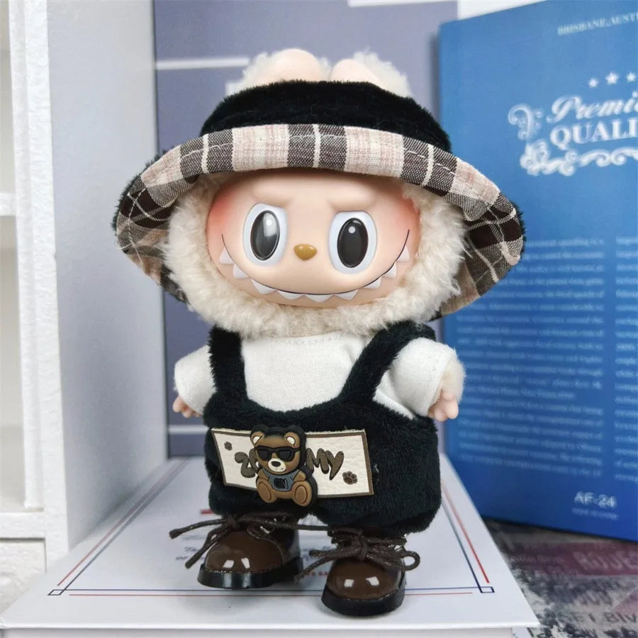 Doll Clothes Outfit Accessories For 17cm Labubu V2 V1 Doll's Clothing  Different styles Cosplay dress Kid Toy Gift