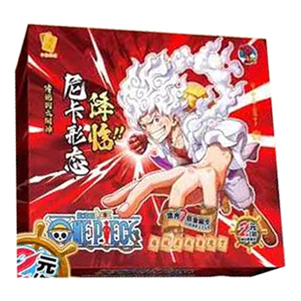 New One Piece Card Straw Hat Pirate Luffy Zoro Nami Classic Anime Character Collection Card Toys Gifts