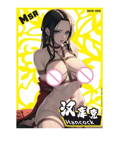 One Piece Cards MSR Metal Cards Nami Vivi Perona Uta Yamato Hancock Boy Anime Collectible Cards Christmas Birthday Present