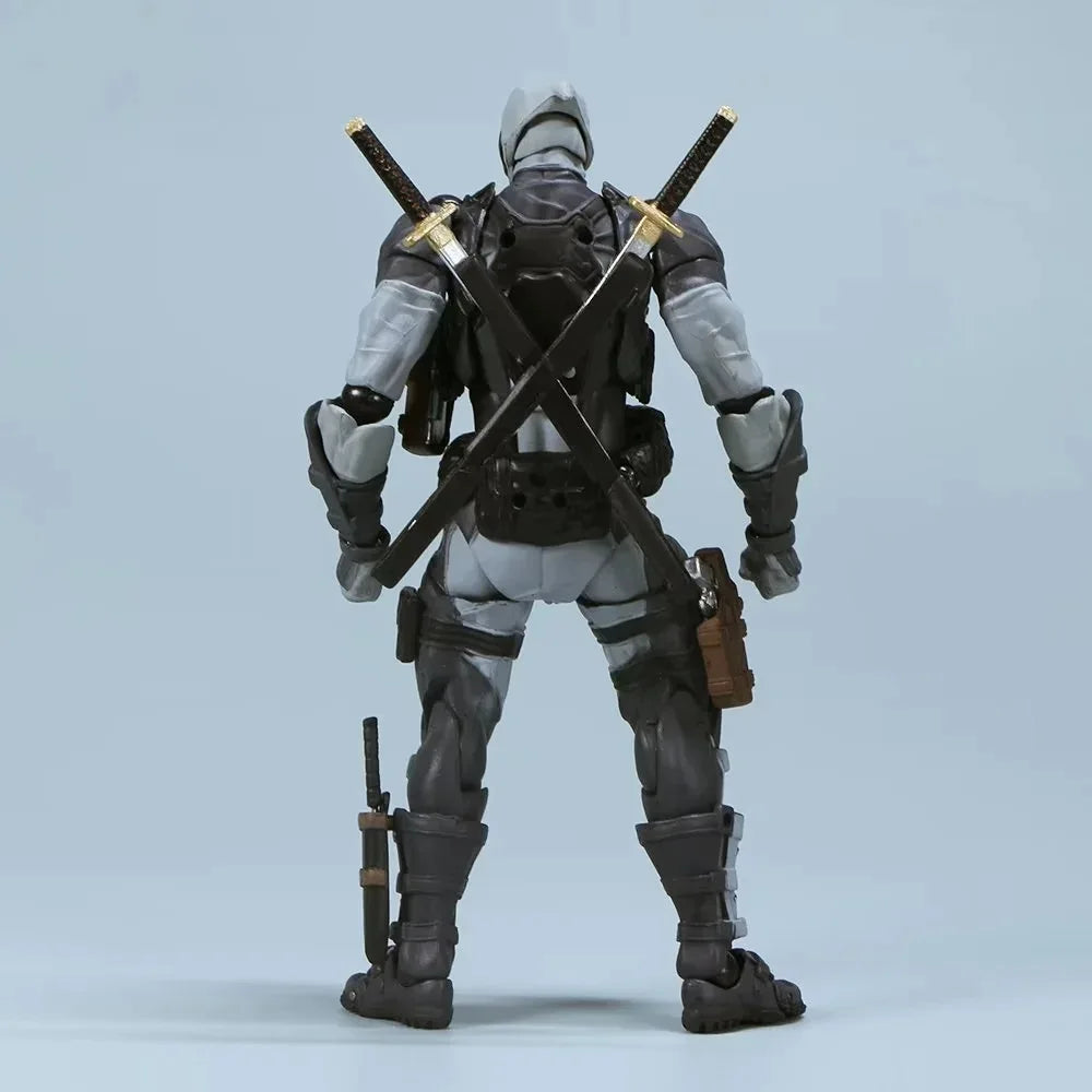 AMAZING YAMAGUCHI Deadpool 2.0 Grey Action Figure Mutants Joint Movable KAIYODO Wade SHF Model Movie Toys for Kids Gift