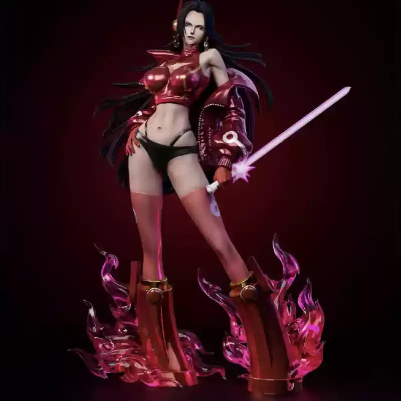 27cm One Piece Boa·Hancock Two Tone Fighting Gk Girl Ver Figure Pvc Anime Action Toy Game Collectible Model Doll Gifts