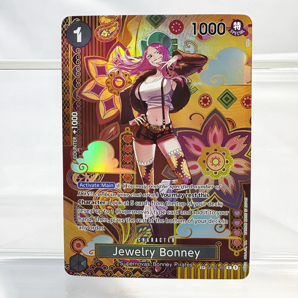 Anime One Piece OPCG Card English Version Shanks/Monkey.D. Luffy/Portgas.D. Ace Game Anime Collection Proxy Cards