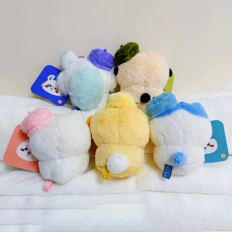 Chiikawa Beret Series Creative Pendant Cartoon Fashion Fluffy Anime Mini Accessories Girls and Child Decoration Gift