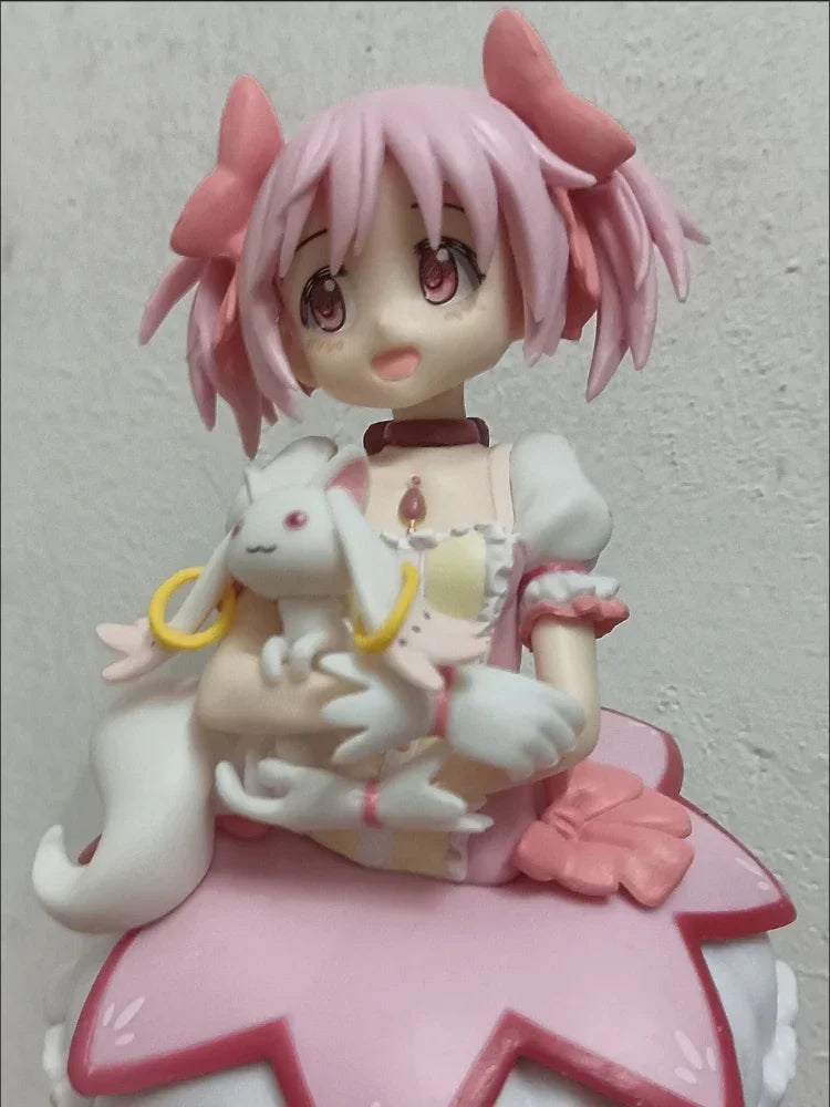 18cm Puella Magi Madoka Magica Aniem Figure Kaname Madoka Action Figure Magic Girl Model Decor Statue Dolls Toys Christmas Gift