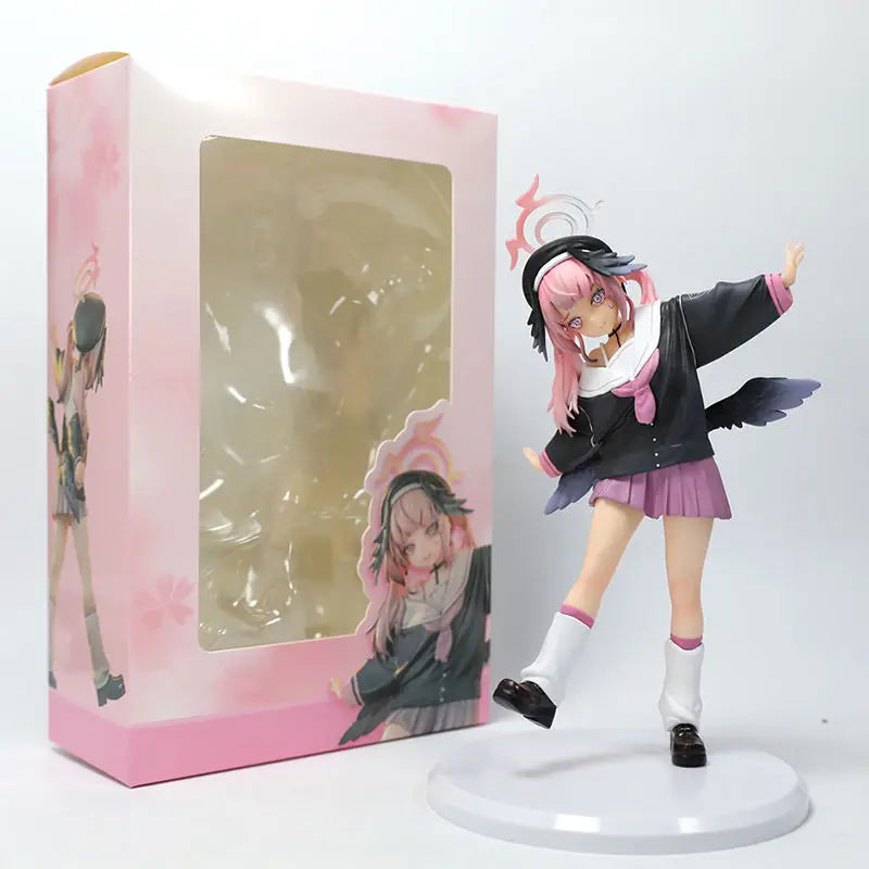 Anime Blue Archive Action Figures Shimoe Koharu Sorasaki Hina Mutsuki Tendou Arisu Figurine PVC Collection Model Ornament Toys