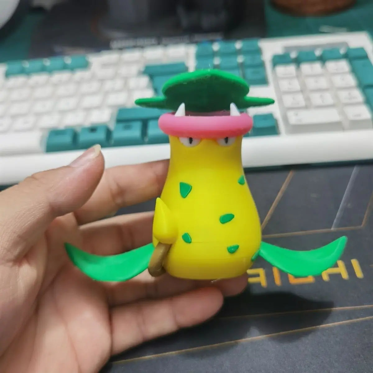 Anime Pokemon 1:20 Weepinbell Victreebel Action Figures Pet Cartoon Statue Collection Ornaments Decoration Model Kids Toy Gift