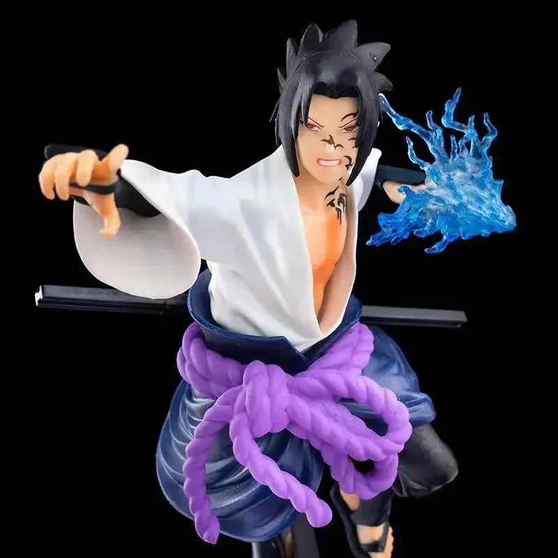 Bandai 20cm Naruto Anime Sasuke Figure Action Figures UchihaCartoon Toys PVC Modle Gift Kids Children Toys Doll Naruto Figurine