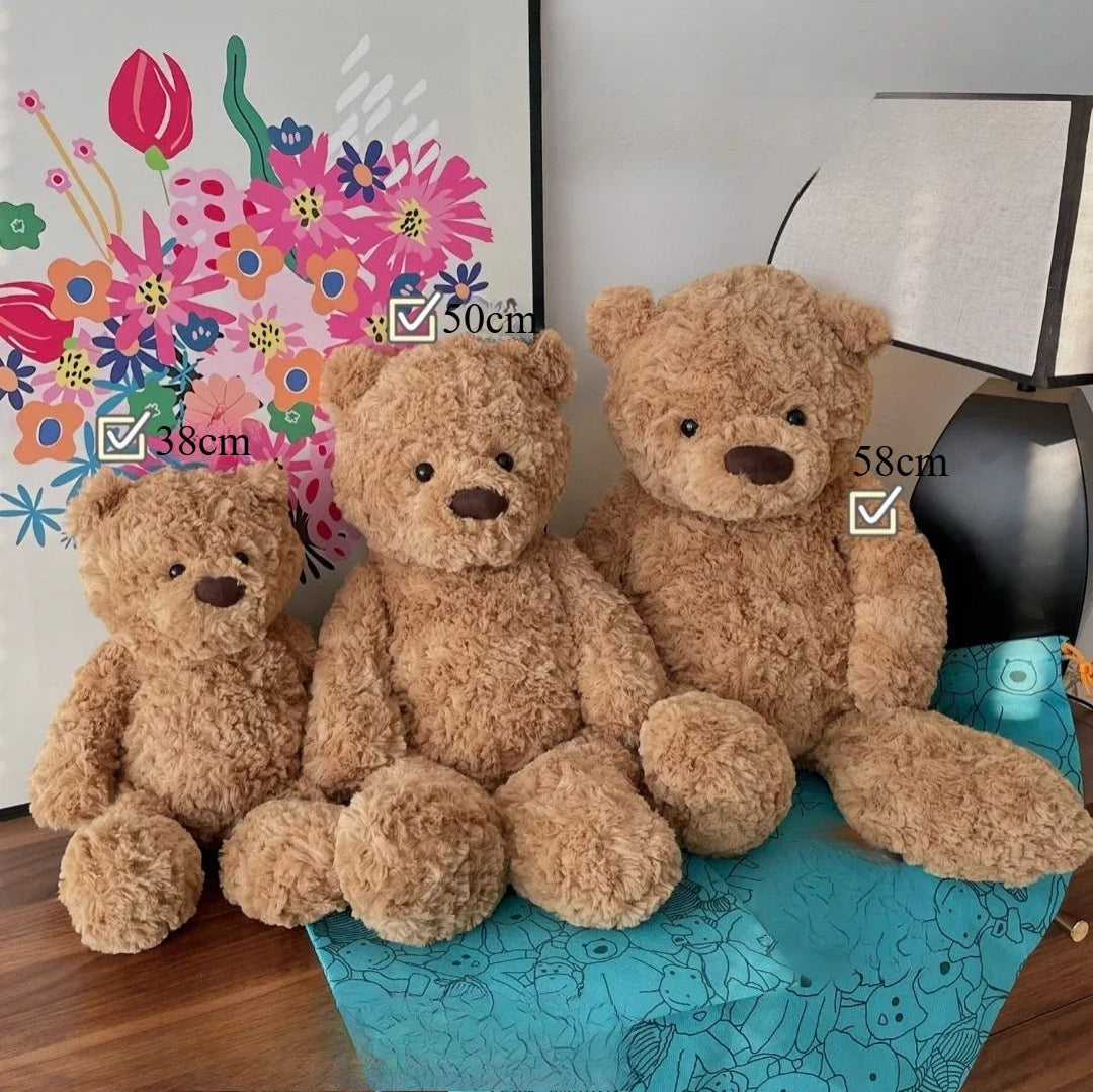Jellycat With Tags Jellycat Stupid Bear Classic Cute Teddy Bear Plush Toy Soothing Doll Birthday Holiday Gift Stuffed Toy