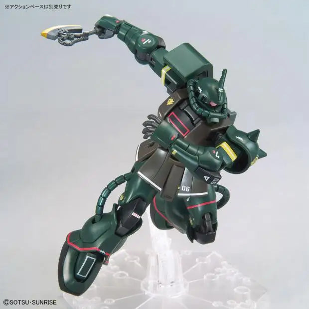 Bandai HG MS-06 ZAKU II GUNDAM Anime Action Figure Assembly Model Toy Gift Children Boy