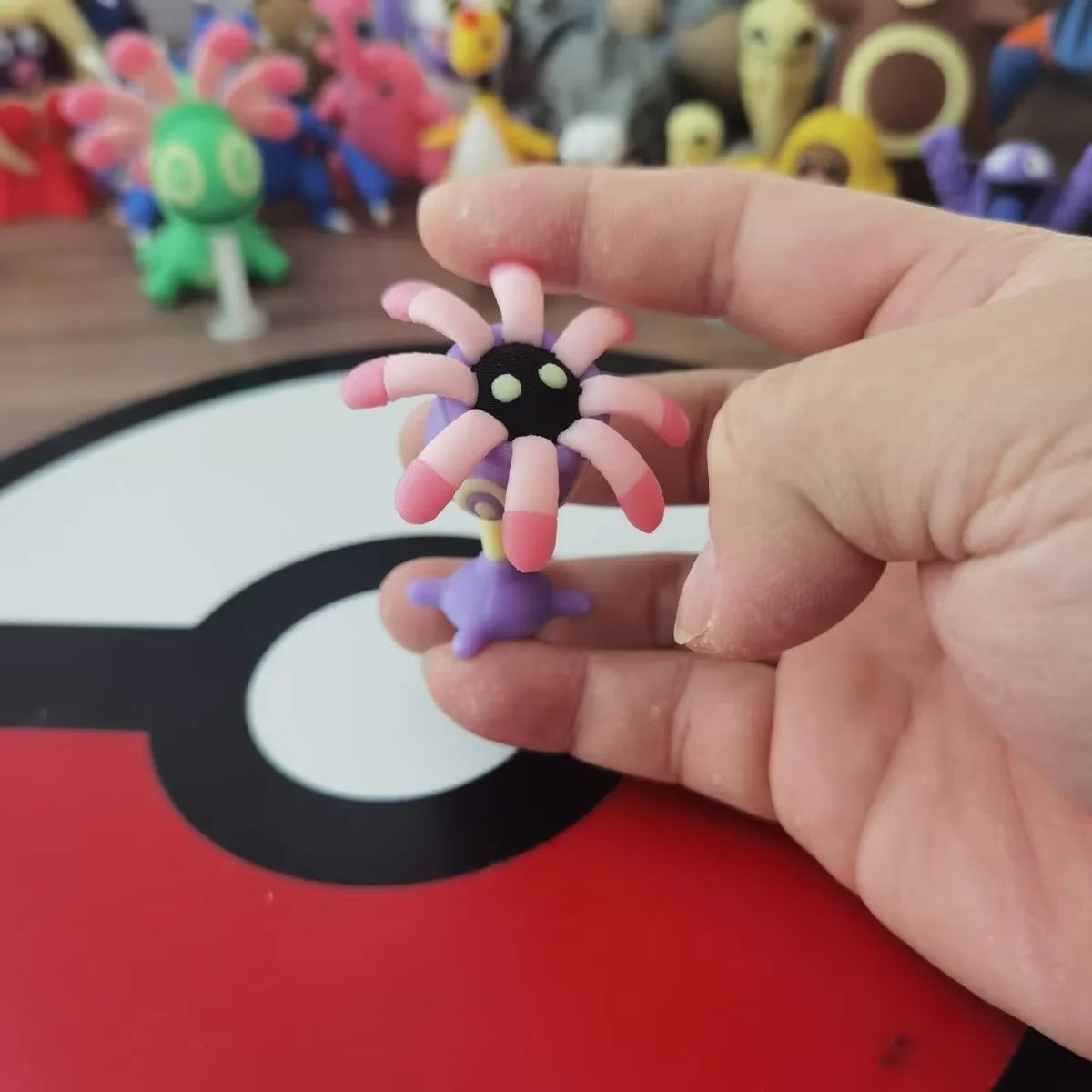 Pokemon Collect Multiple Figures Proportion World 1:20 Diy 3d Printing Kawaii Cartoon Character Model Kid Xmas Gifts Toy