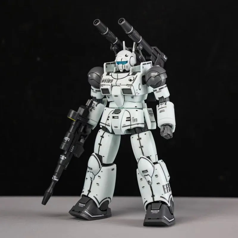 NEW HG 1/144 GAOKE RX-77-02 GTO Guncannon White Color Assembly Model Kit Action Figures Plastic Model Kits Toy Custom Gift