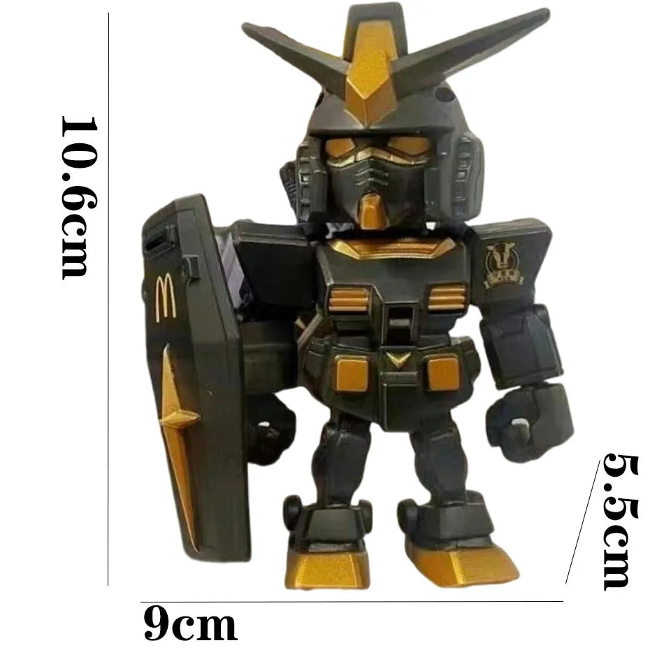 Mcdonald Gundam Figure Qmsv Rx-78-2 Ver Angus Mobile Suit Action Figurine Collectible Model Doll Statue Robot Kits Toys Gifts