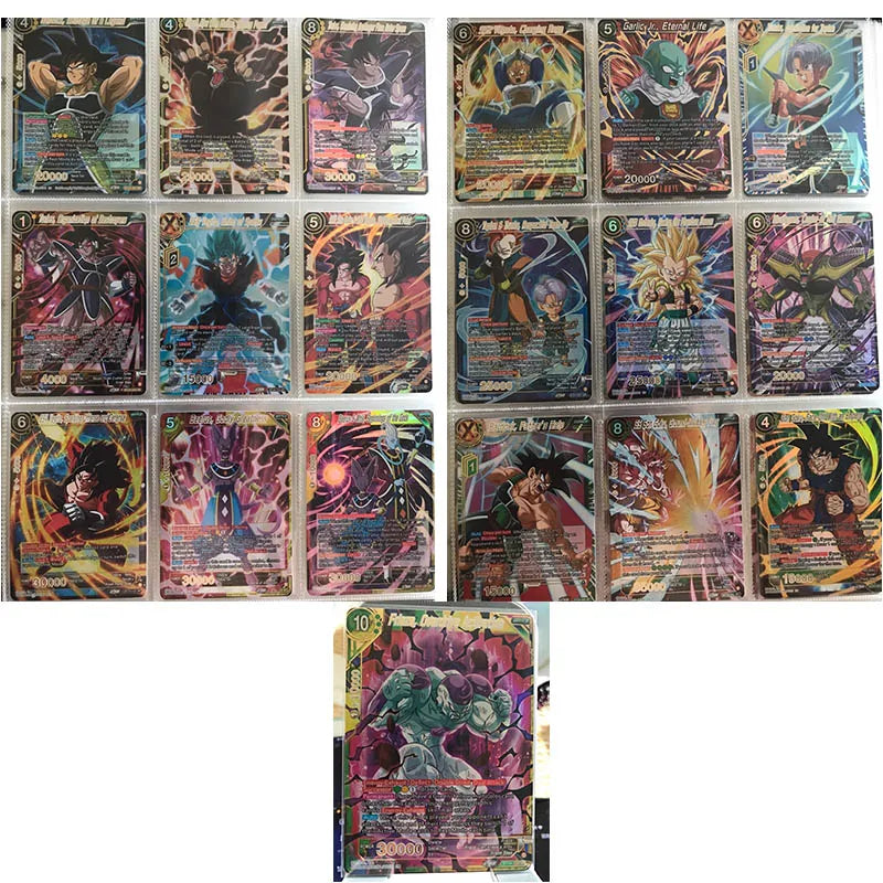 Bandai Dragon Ball UMC BT series set of cards Son Goku Vegeta IV Android 18 Majin Buu Trunks Frieza boy collection Birthday gift