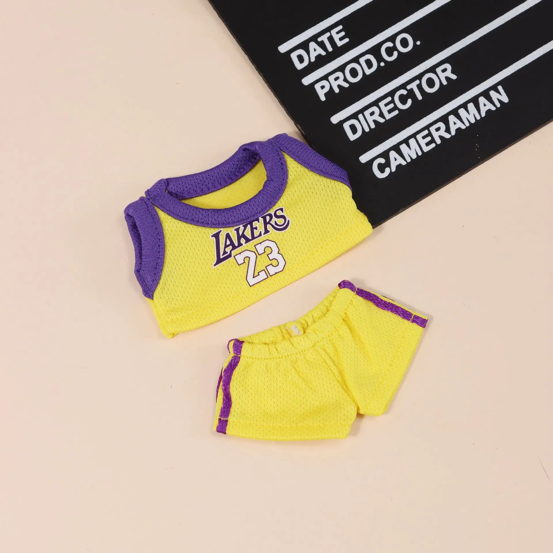 Clothes 17cm First Second Generation Labubu Basketball Clothes Cute Doll Decoration Handmade Doll Clothes