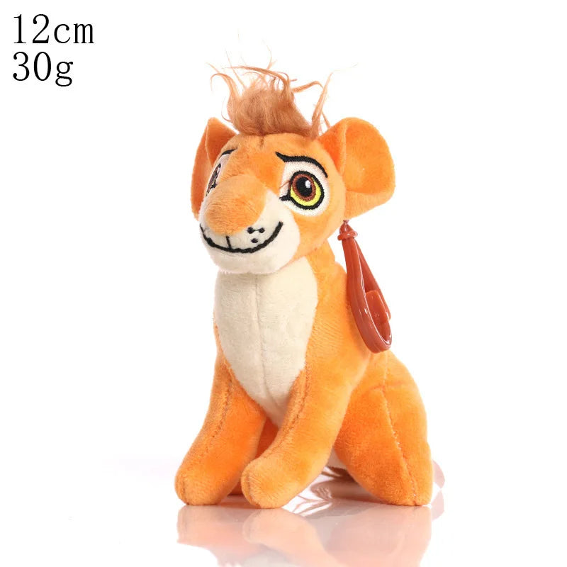 12CM 21CM The Lion King Plush Toys Cartoon Simba Nala Soft Stuffed Animals Dolls Anime Plushine Keychain Kids Festival Gift