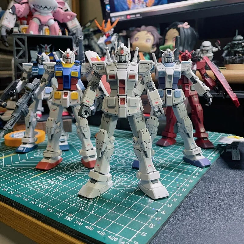 012 Pb Limit Gto Rx-78-2 Hg 1/144 Factory Assemble The Model Action Robot Figure Halloween Ornament Collectible Boys Toys Gifts