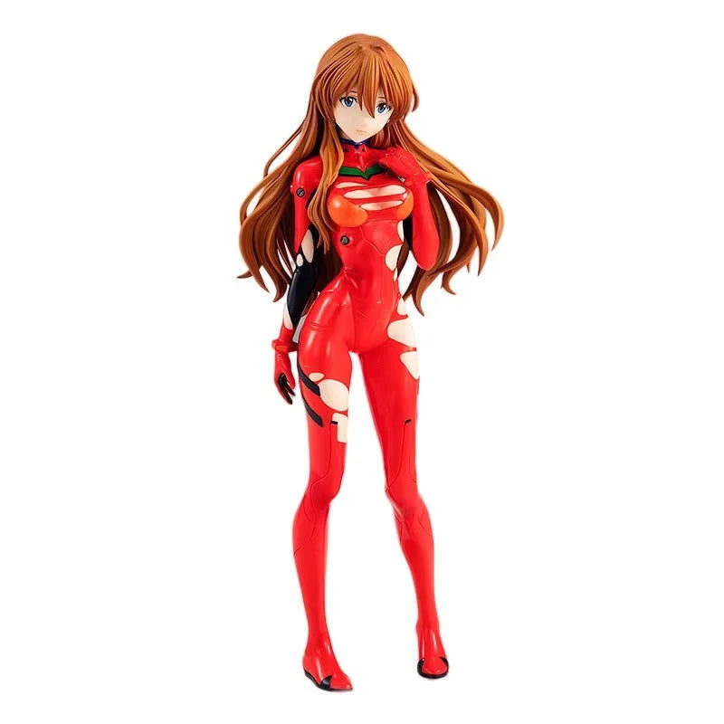 Genesis Evangelion Figure EVA Ayanami Rei Asuka Two-Dimensional Model Chassis Desktop Ornament Gift Doll Toy