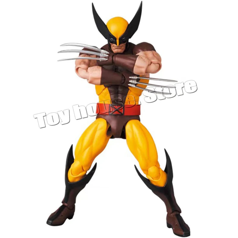 In-Stock Ct Toys Wolverine Mafex 138 Figure Brown Comic X-Men Action Figure Shf Anime Figurine Ko Model Kid Toy Christmas Gift