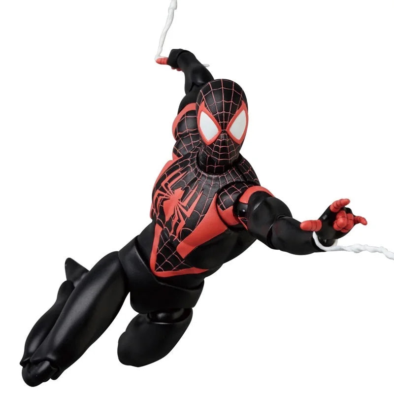 In Stock Ct Toys Spiderman Action Figure Miles Morales Mafex 092 Ultimate Comics Spider-man Shf Figure Ko Figurine Kids Toys