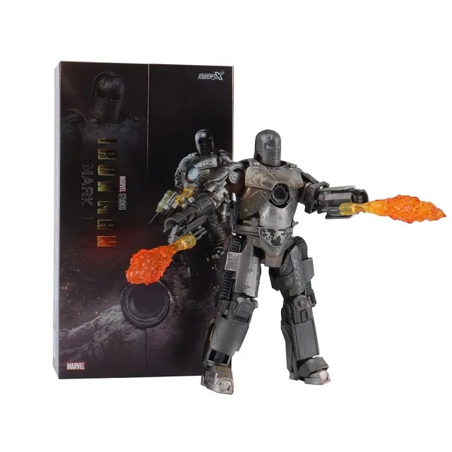 ZD Toys Iron Man Action Figure Iron Patriot MK1-7 MK17 MK33 MK85 MK30 War Machine Legends Avengers Tony Stark Collect Toy Gift