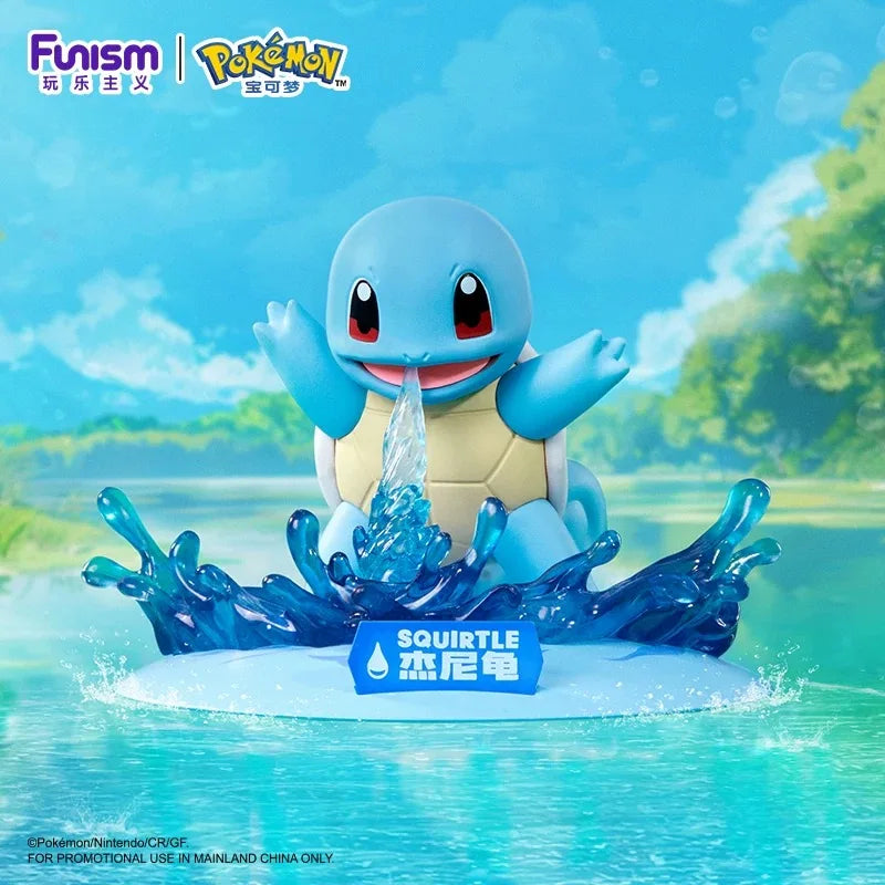 Pokemon Charmander Bulbasaur Squirtle Anime Action Figure Collect Model Ornaments Children's Toys Birthday Gift