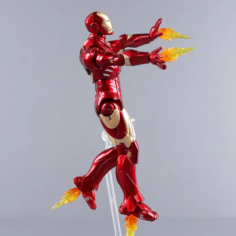 ZD Toys Iron Man Action Figure Iron Patriot MK1-7 MK17 MK33 MK85 MK30 War Machine Legends Avengers Tony Stark Collect Toy Gift