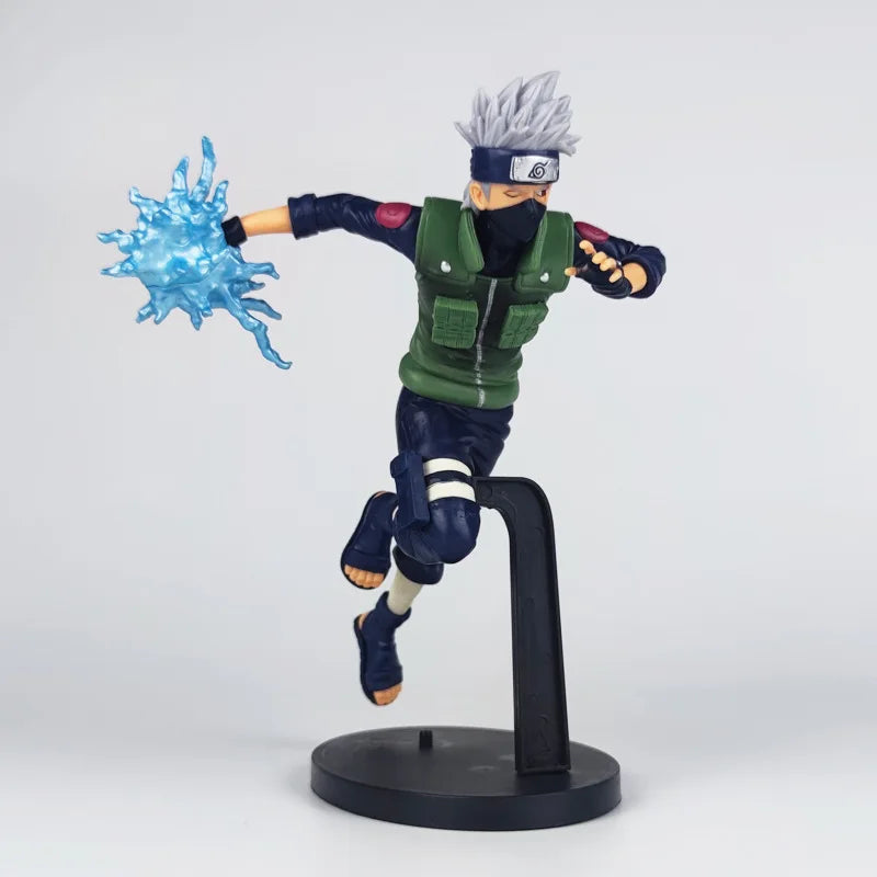 18cm Naruto Anime Figure Uzumaki Naruto Hatake Kakashi Gaara Combat Version Action Figure Collection Model Ornaments Toys Gifts