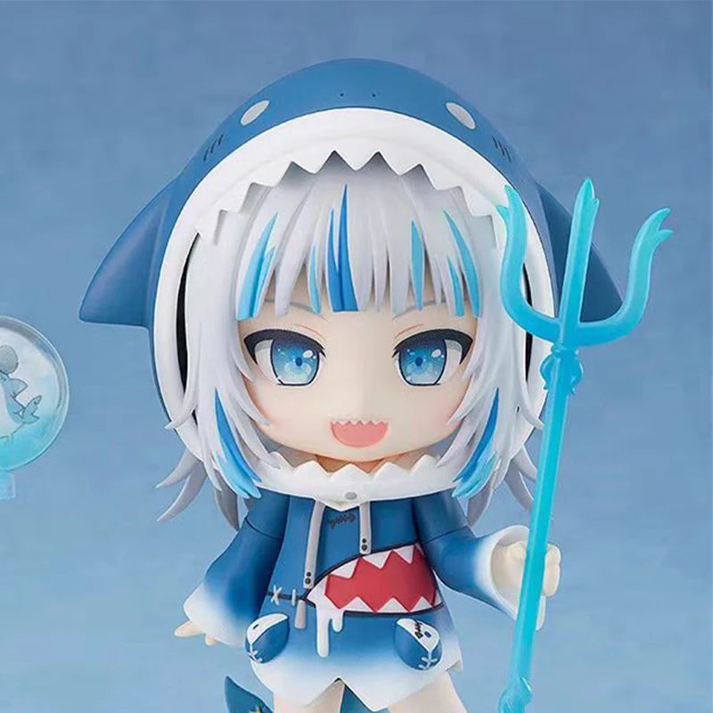 Anime Cute Shark Hololive Action Figure Gk Kawaii Gawr Gura Figure Kindergarten Ver Figurine PVC Collectible Peripheral Gifts