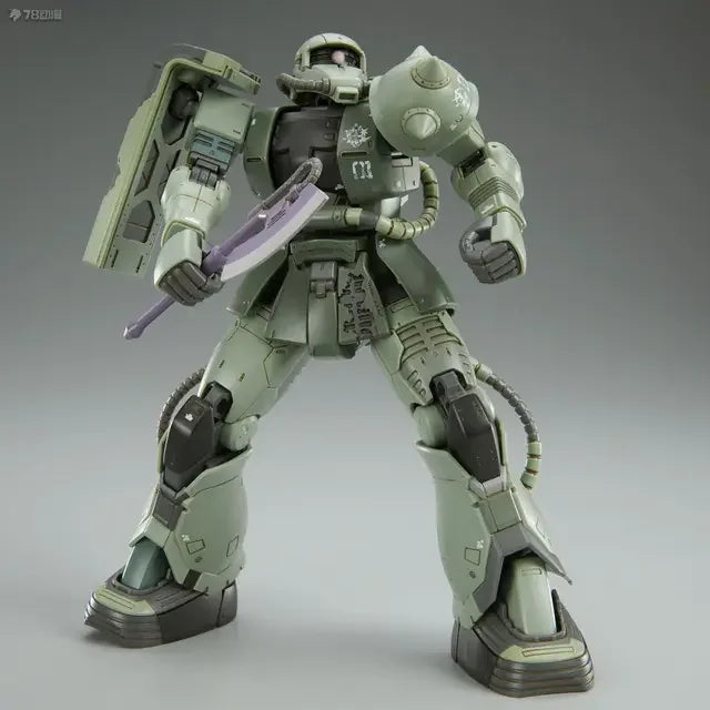 Weimei Wm Hg 1/144 Cucuruz Doans Zaku Ms-06f Battle Damaged Assembly Model Kit Action Figure Plastic Model Custom Toys Gifts