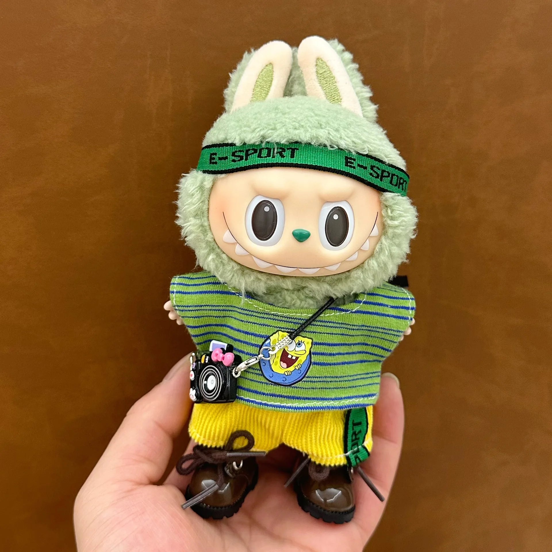 Labubu Baby Clothes 17cm Labubu Cloth Clothes Blind Box No Doll Skirt Set Cute Dress Changing Toys Cross border Wholesale