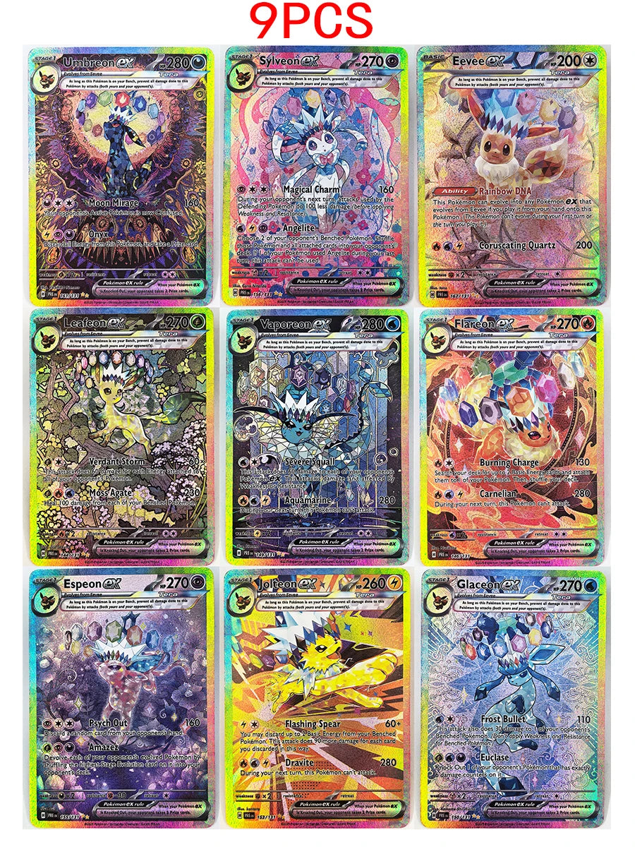 Umbreon Eevee Sylveon Leafeon Glaceon Toys Hobbies Hobby Collectibles Game Collection Anime Cards