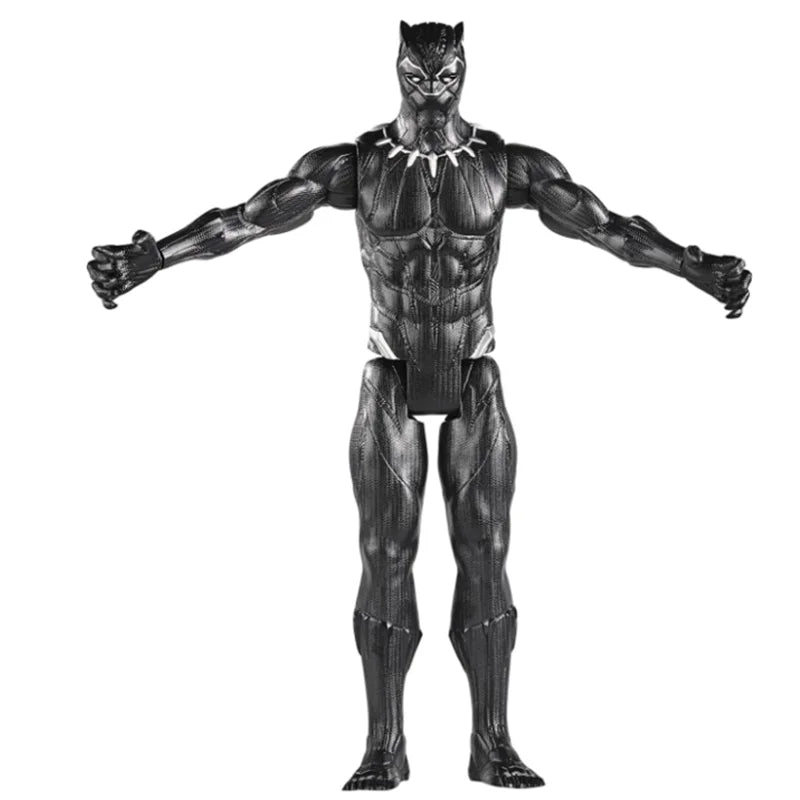 Hasbro Marvel Legends The Avengers Titan Hero Series Black Panther Action Figure 12 Inch Scale Collectible Model Toy