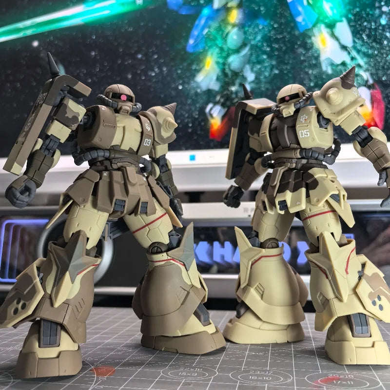 Zaku PB Southern Cross Star Selma Machine HG 1/144 MS-06GD Assemble The Model Action Figures Kids Toy Desktop Decoration Gift