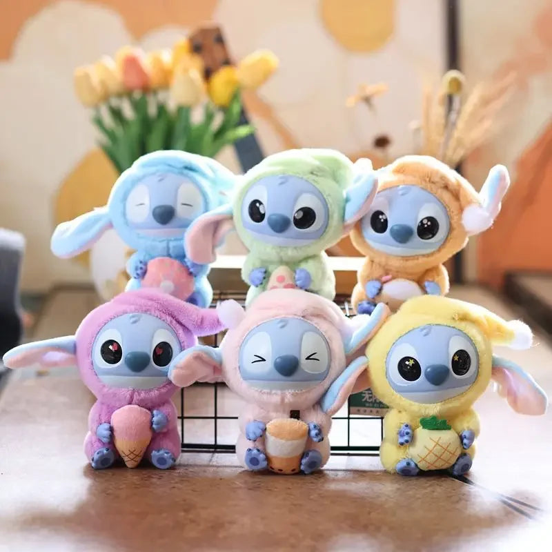 Stitch Stuffed Toys Keychain School Bag Pendant Decorated Plush Doll Children Graduation Season Commemorative Gifts