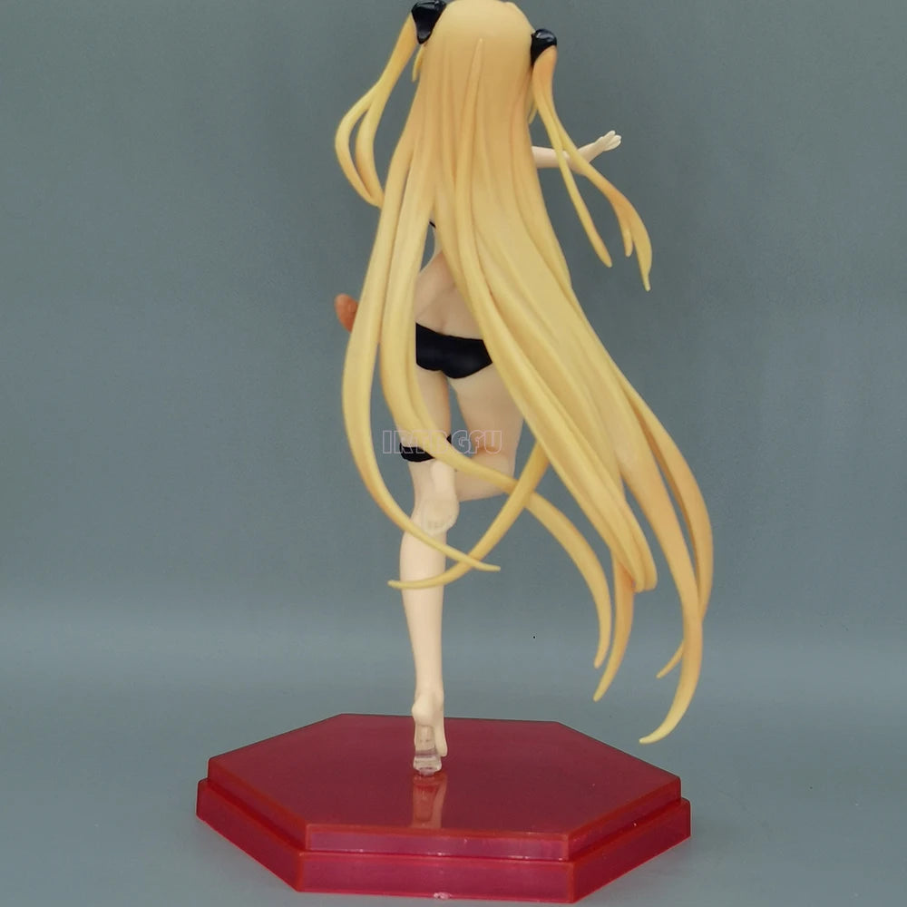 18cm POP UP PARADE To Love-Ru Darkness Golden Darkness Girl Toys Anime Figures PVC Action Figure Toy Game Collectible Model Doll
