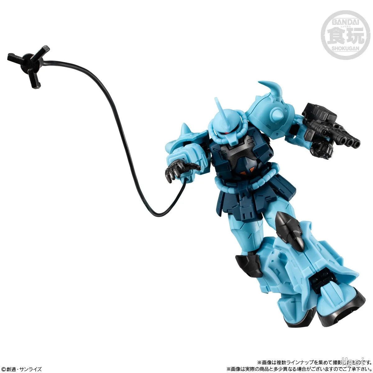 Bandai Original Candy Toy MOBILE SUIT GUNDAM: THE 08th MS TEAM Anime Figure Gundam Ground Type/B-3 GOUF CUSTOM/GM Ground Type