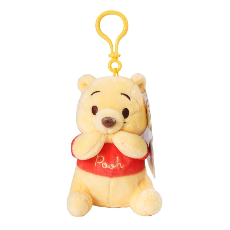 Disney Winnie the Pooh Plush Toy Backpack Pendant Children's Toy Soft and Comfortable Doll keyring Birthday Present