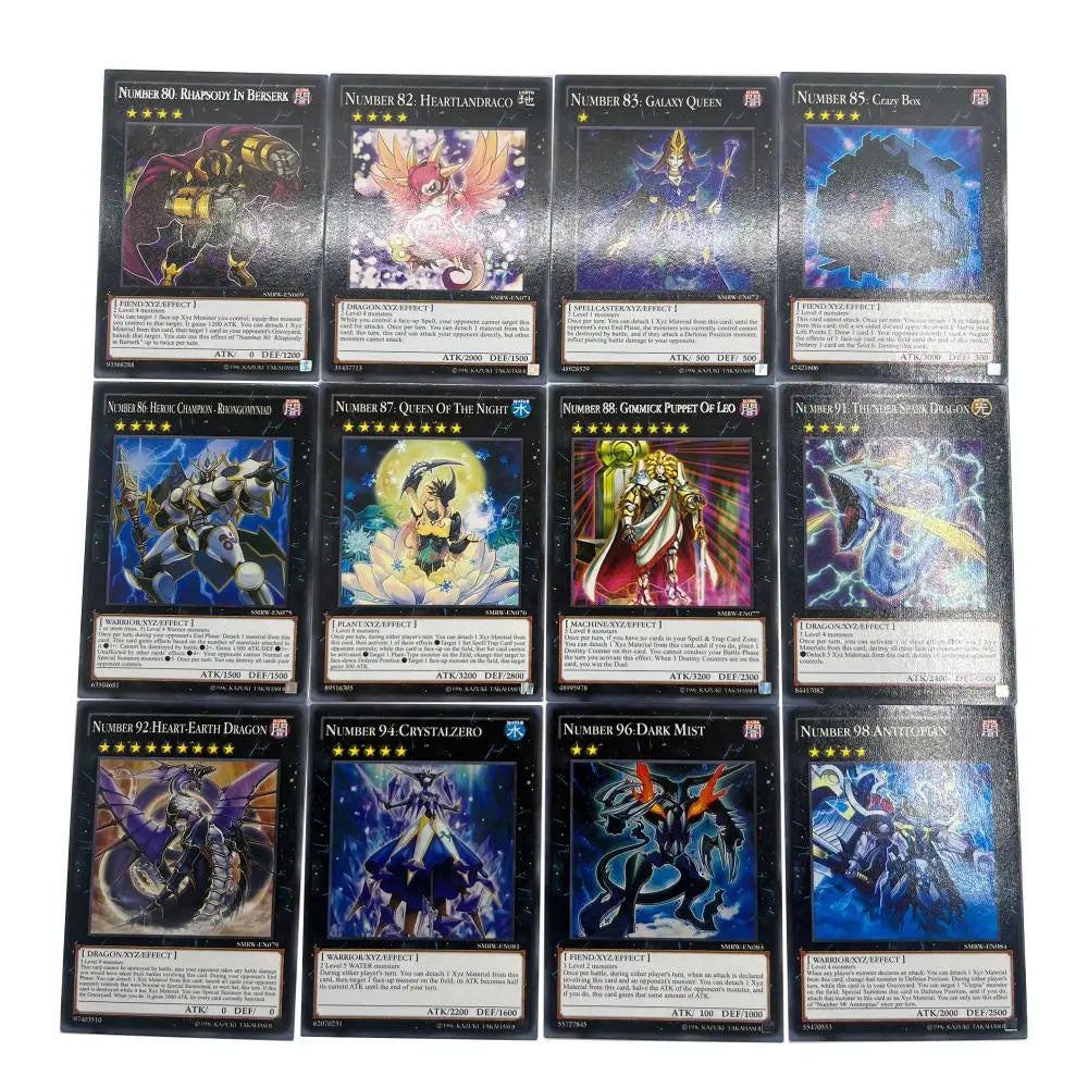 Yu-Gi-Oh Deck 706 NO COLLECTION PACK1 English Holographic Golden White Dragon Duel Game Collection Card with Tin Box