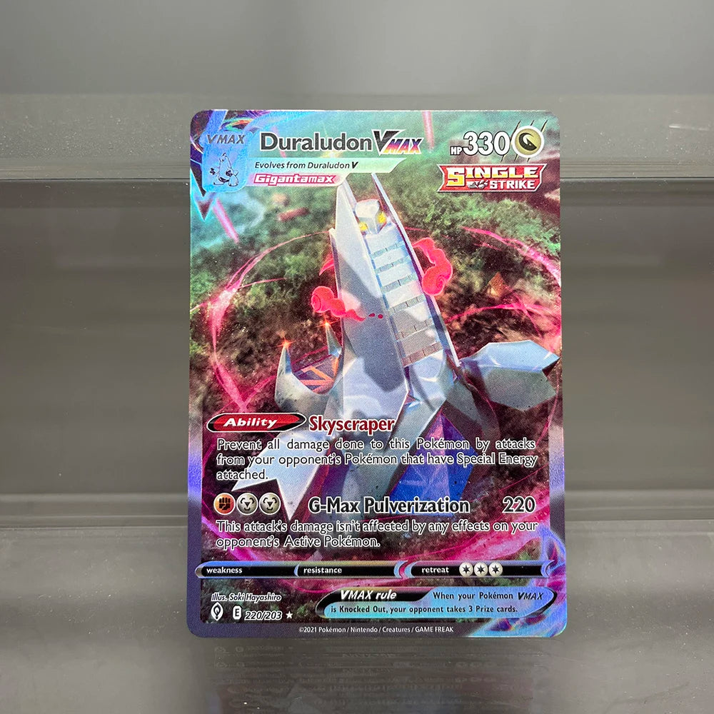 Pokémon Holographic Single Cards Lilligant Leafeon Dragonite Machamp Foil Game Collection Cards PTCG Proxy Cards Kids Toys
